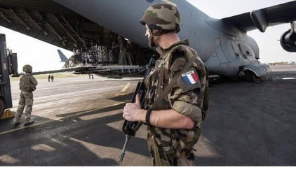 France to continue aerial support to Mali after troop withdrawal