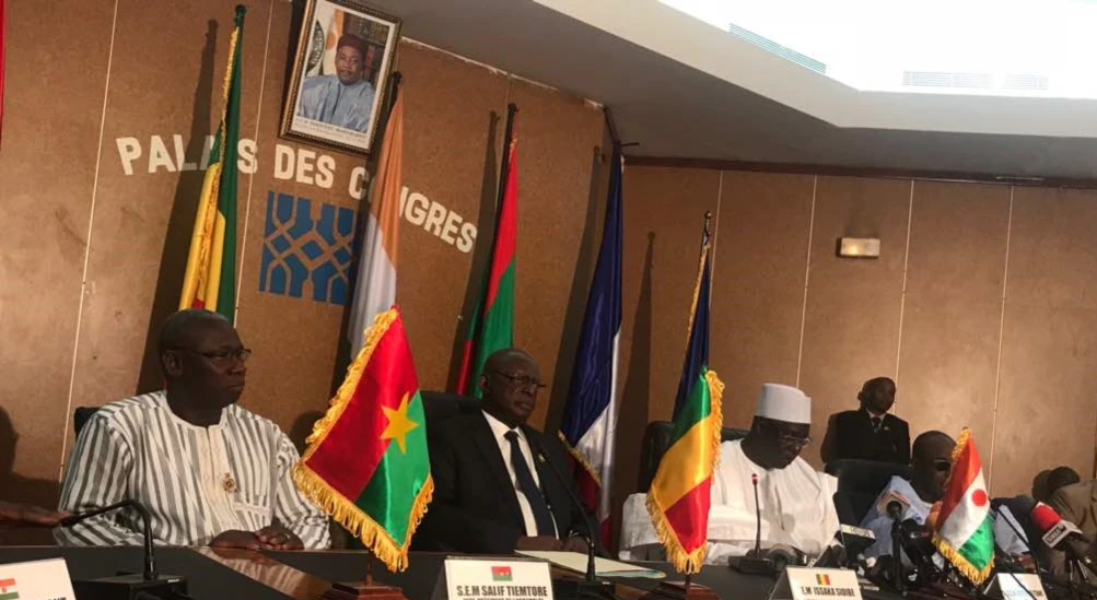 Le G5 Sahel, dans l’inconnu sur son avenir, déplore le retrait du Mali