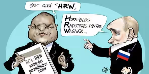 Centrafrique et Mali : Wagner et la Russie dans le viseur de Human Rights Watch