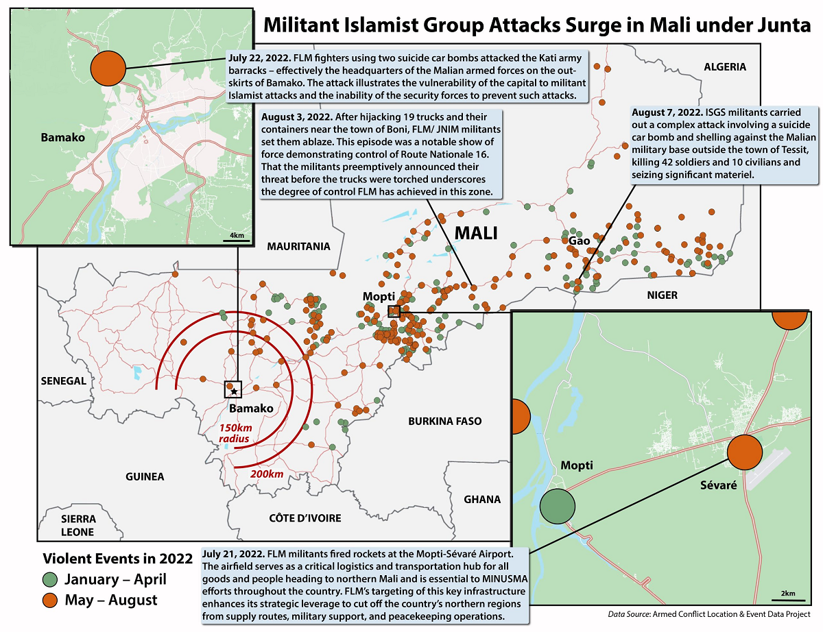 Mali’s Militant Islamist Insurgency at Bamako’s Doorstep