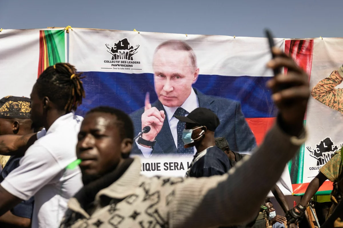A pro-Russian social media campaign is trying to influence politics in Africa