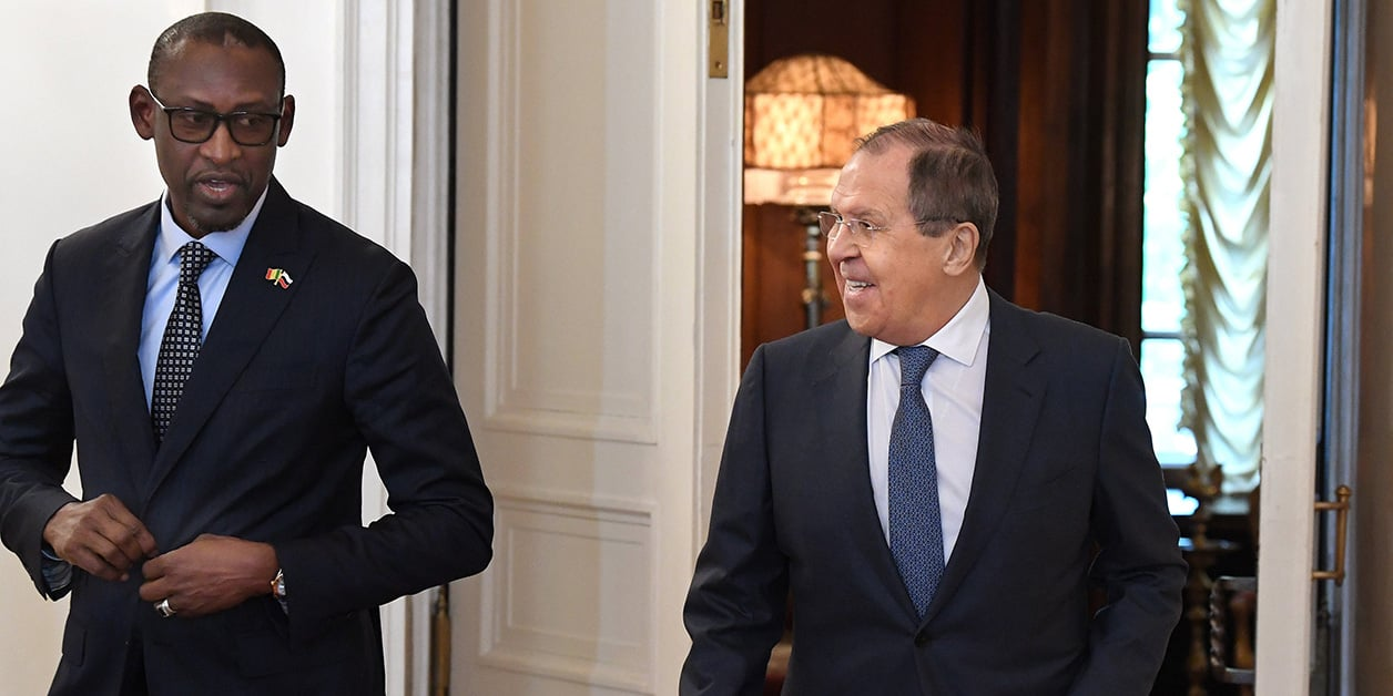 Sergueï Lavrov en visite au Mali